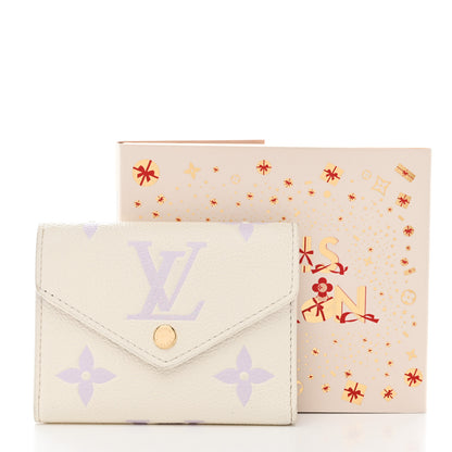 Louis Vuitton Empreinte Monogram Giant Victorine Wallet Latte Bubble Tea 7 of 7