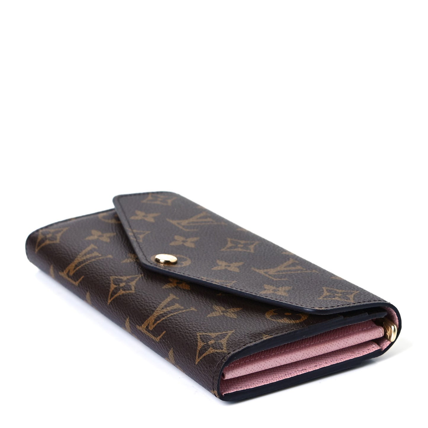 Monogram Sarah Wallet NM Rose Ballerine