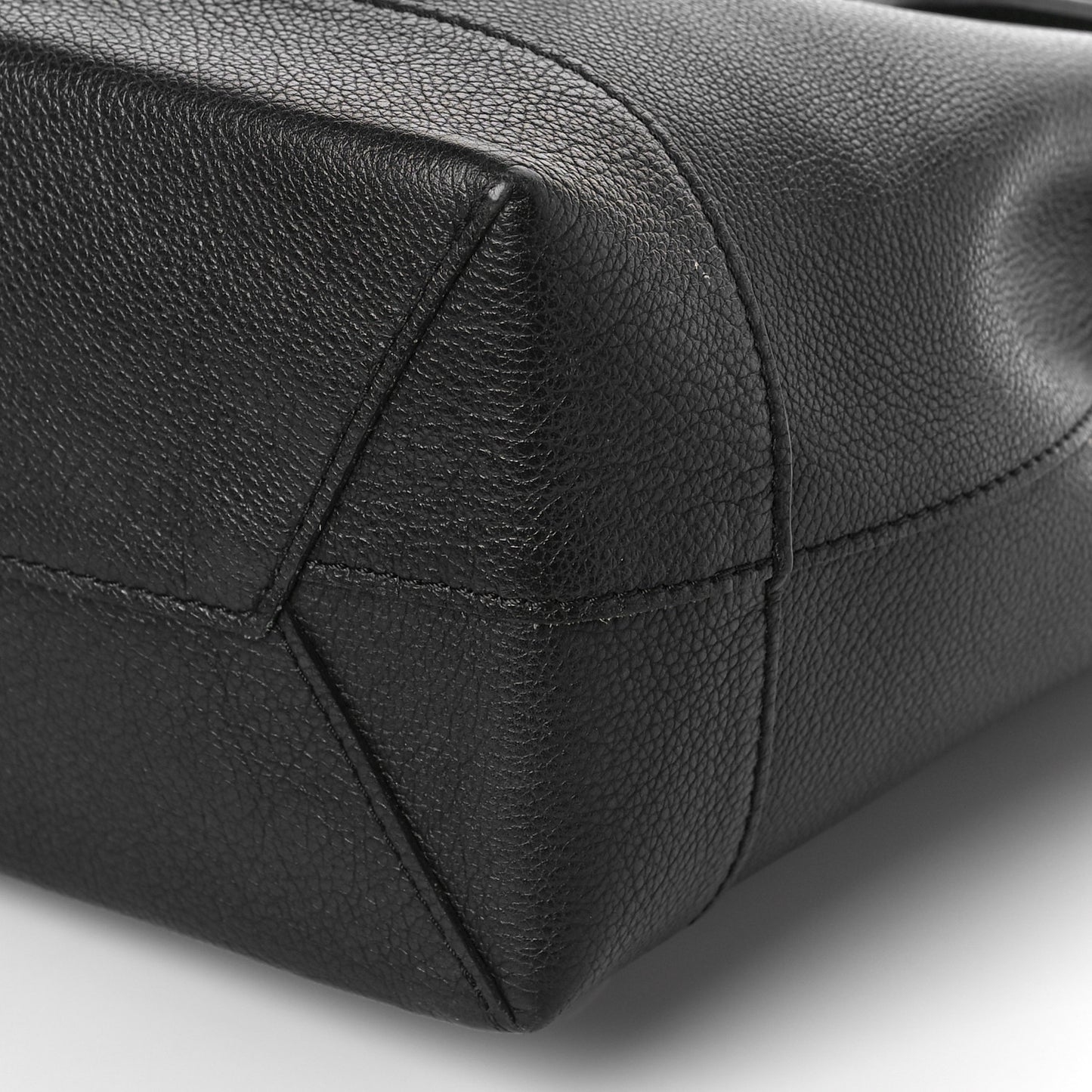 Calfskin Lockme Backpack Black