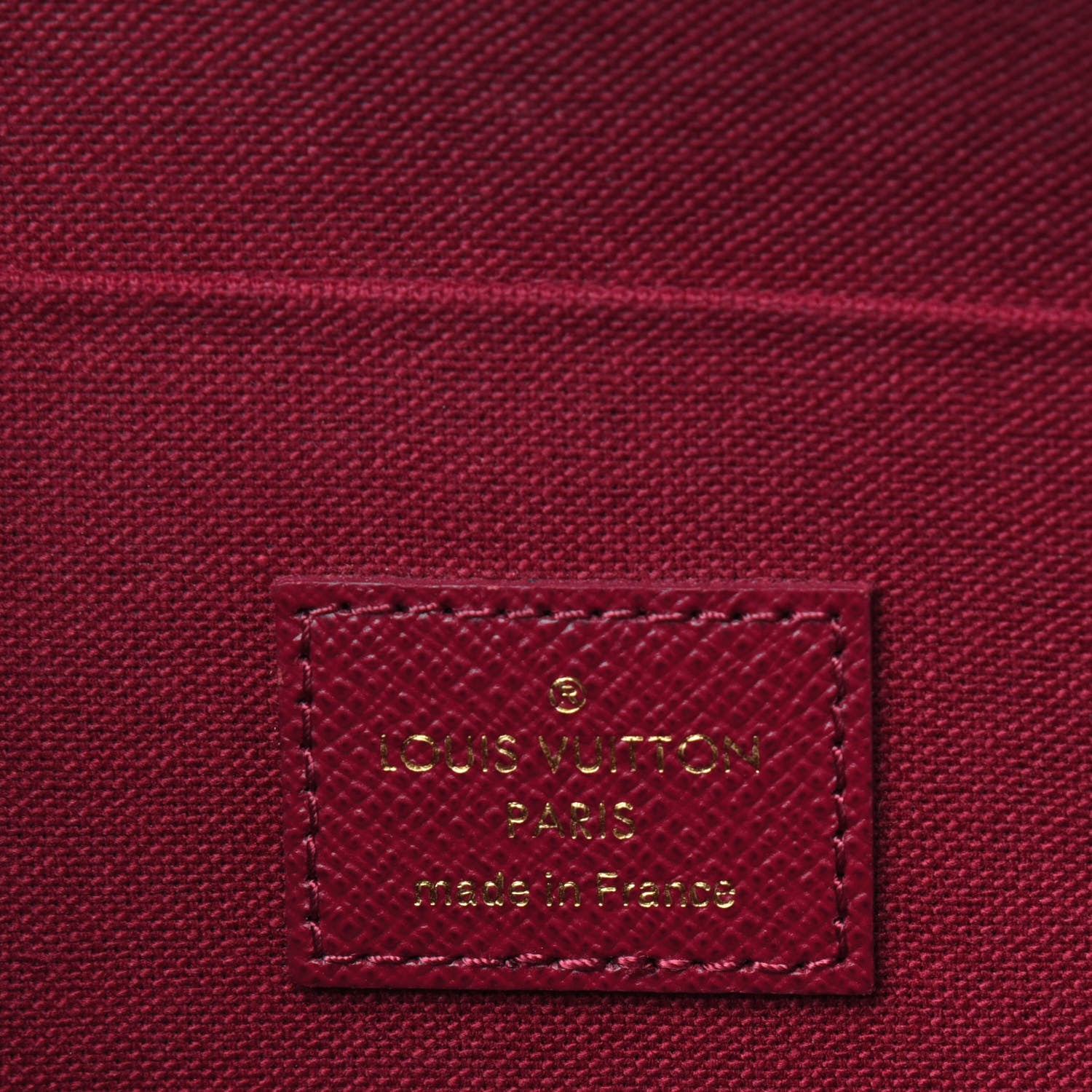 Louis Vuitton Monogram Pochette Felicie Chain Wallet Fuchsia 5 of 13