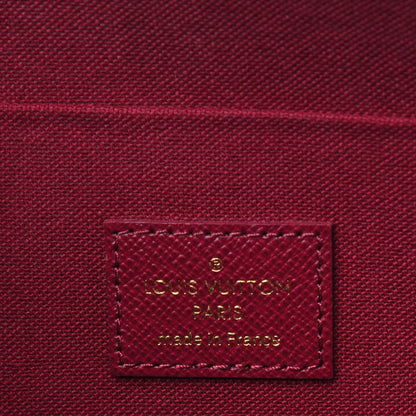 Louis Vuitton Monogram Pochette Felicie Chain Wallet Fuchsia 5 of 13