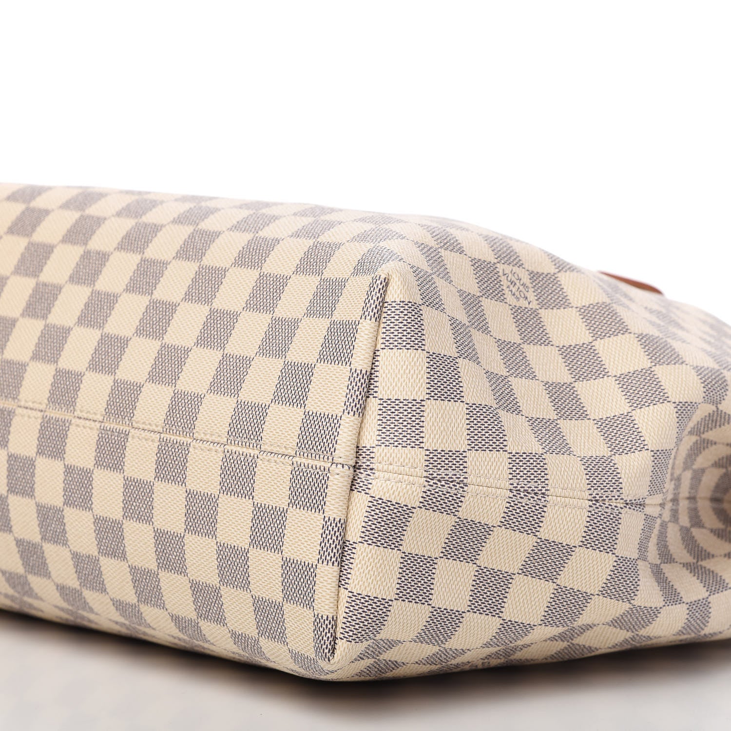 Louis Vuitton Damier Azur Graceful MM Rose Ballerine 7 of 12