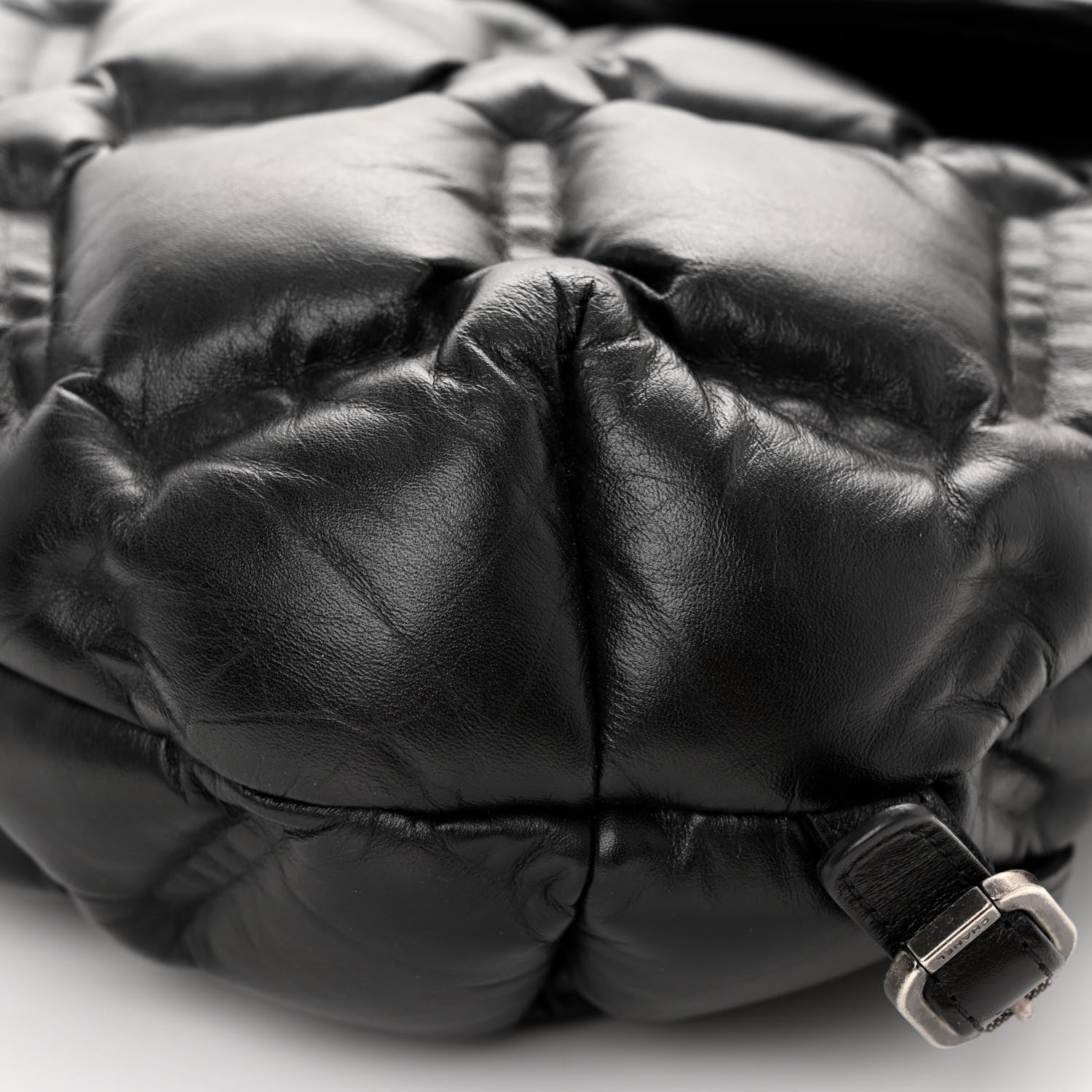 Chanel Calfskin Quilted Chesterfield Backpack Black 10 of 10