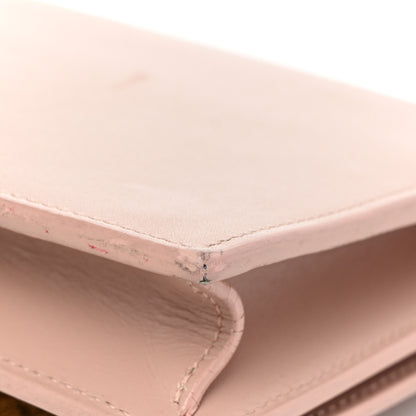 Saint Laurent Smooth Calfskin Classic Monogram Kate Tassel Chain Wallet Pale Pink 22 of 29