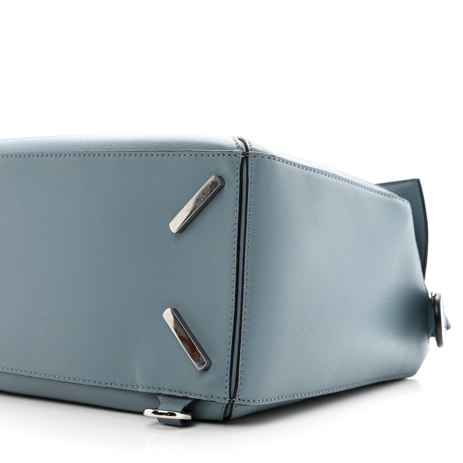Loewe Calfskin Medium Puzzle Bag Stone Blue 9 of 9