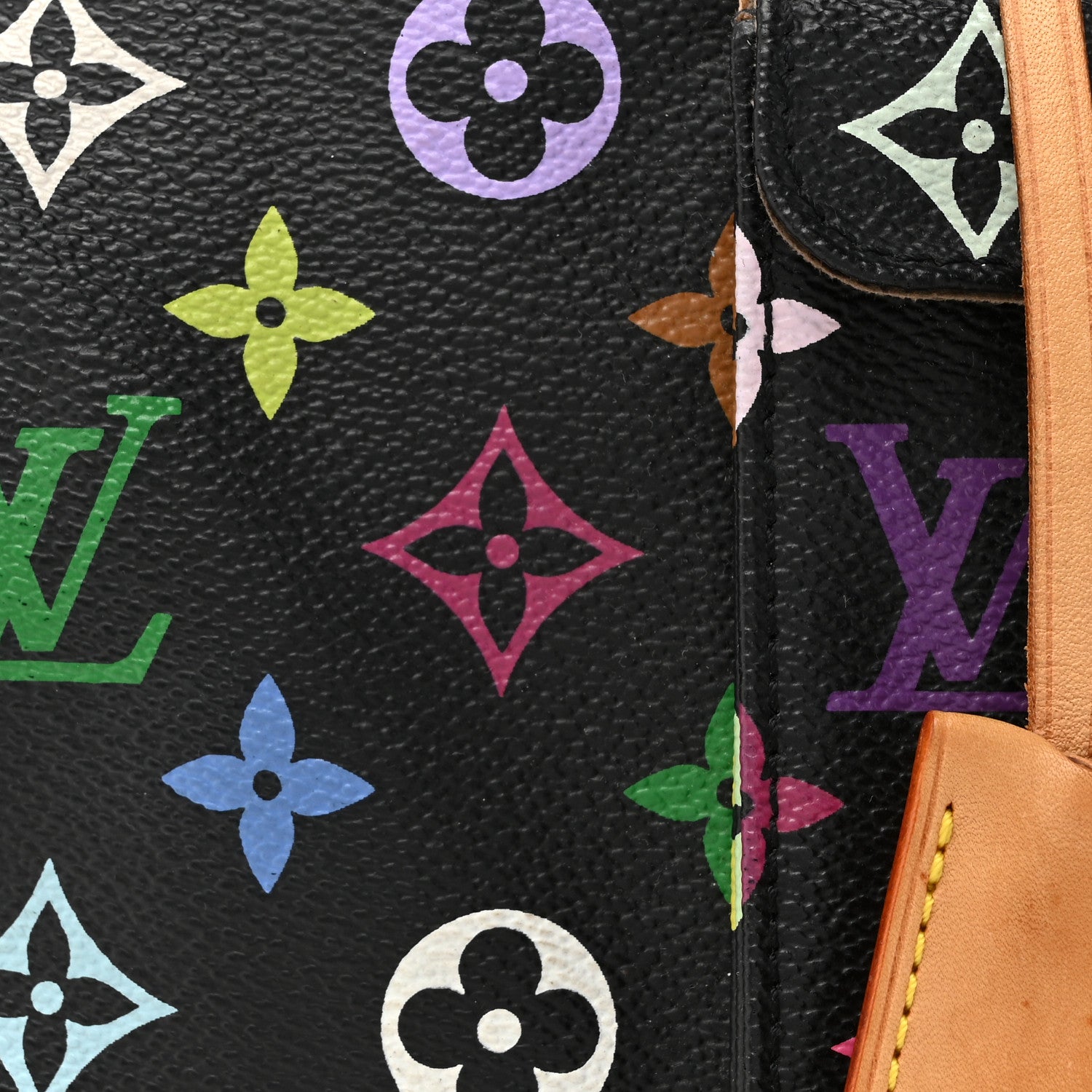 Louis Vuitton Monogram Multicolor Speedy 30 Black 7 of 14