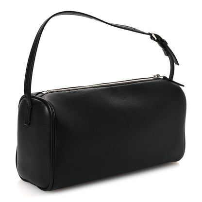 The Row Grained Calfskin 90's Bag Black 3 of 9