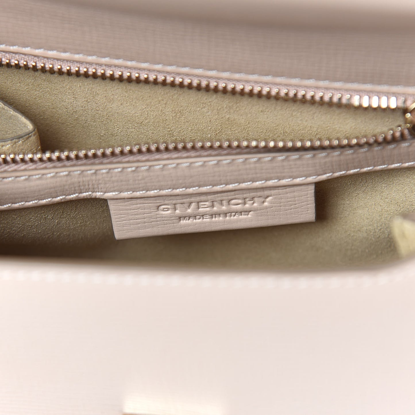 Textured Calfskin Mini Pandora Box Chain Crossbody Bag Nude Pink