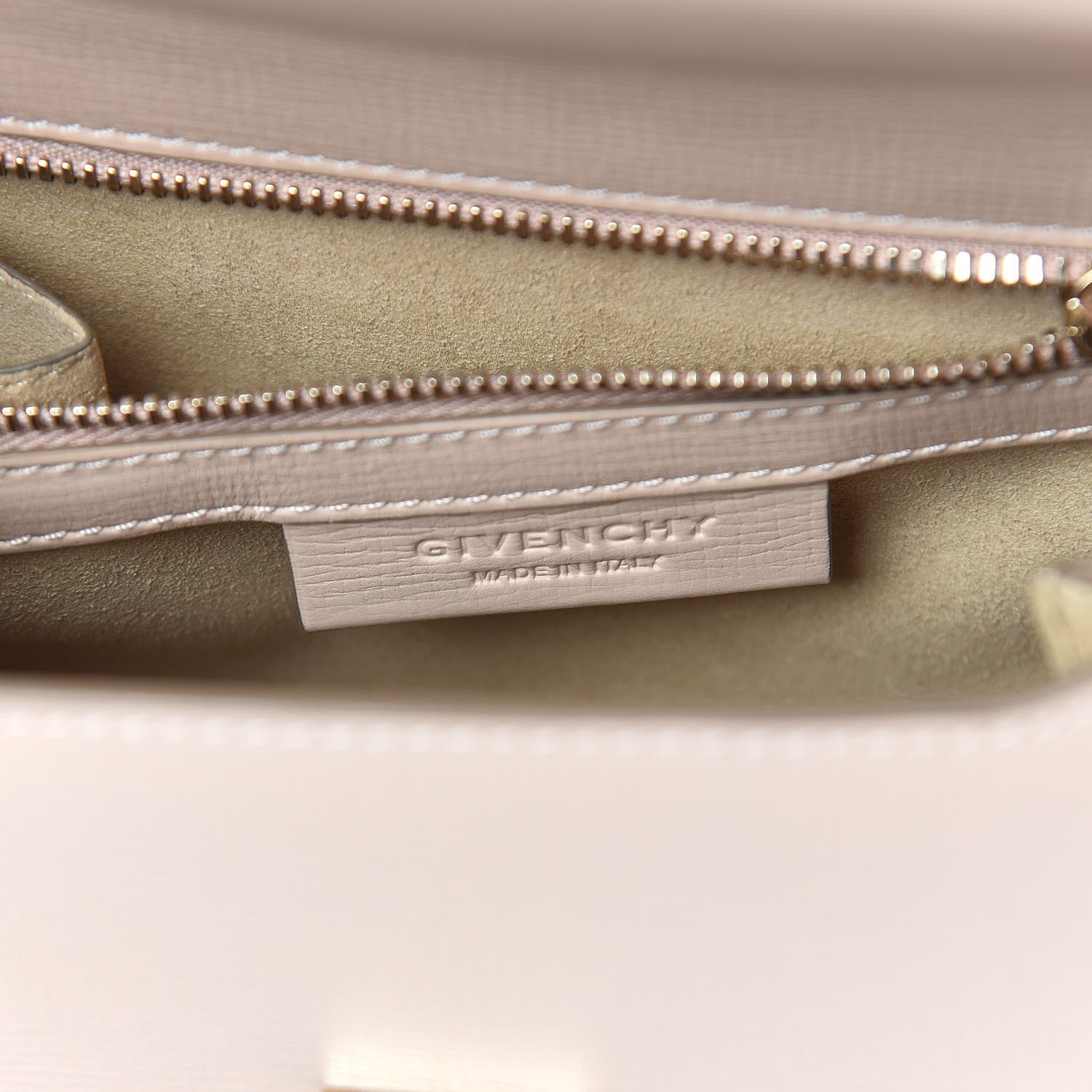 Givenchy Textured Calfskin Mini Pandora Box Chain Crossbody Bag Nude Pink 6 of 11