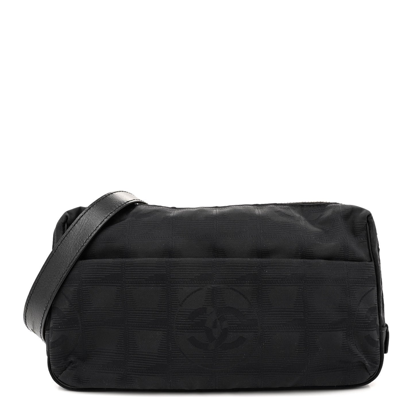 Nylon Sport Waist Bag Black