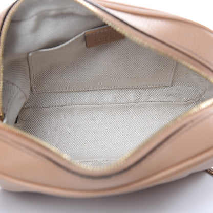 Gucci Pebbled Calfskin Small Soho Disco Bag Rose Beige 5 of 11