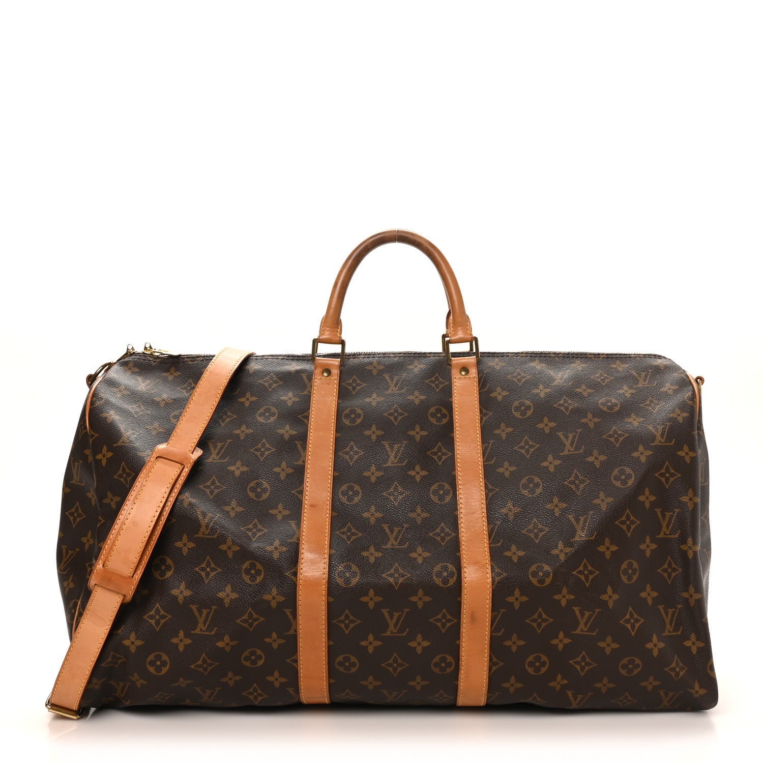 Louis Vuitton Monogram Keepall Bandouliere 55 1 of 12