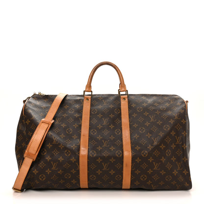 Louis Vuitton Monogram Keepall Bandouliere 55 1 of 12