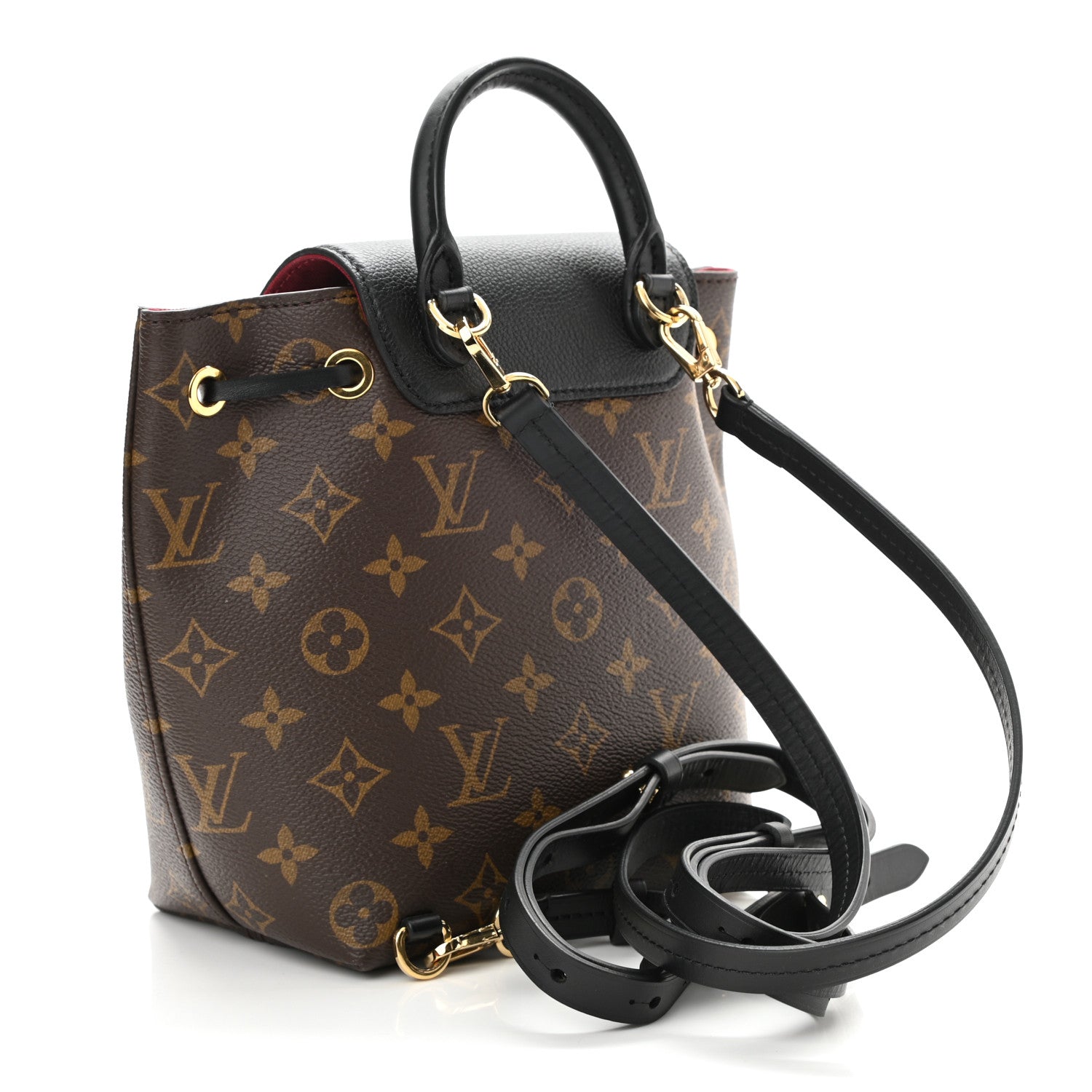 Louis Vuitton Monogram BB Montsouris NM Backpack Black 3 of 8