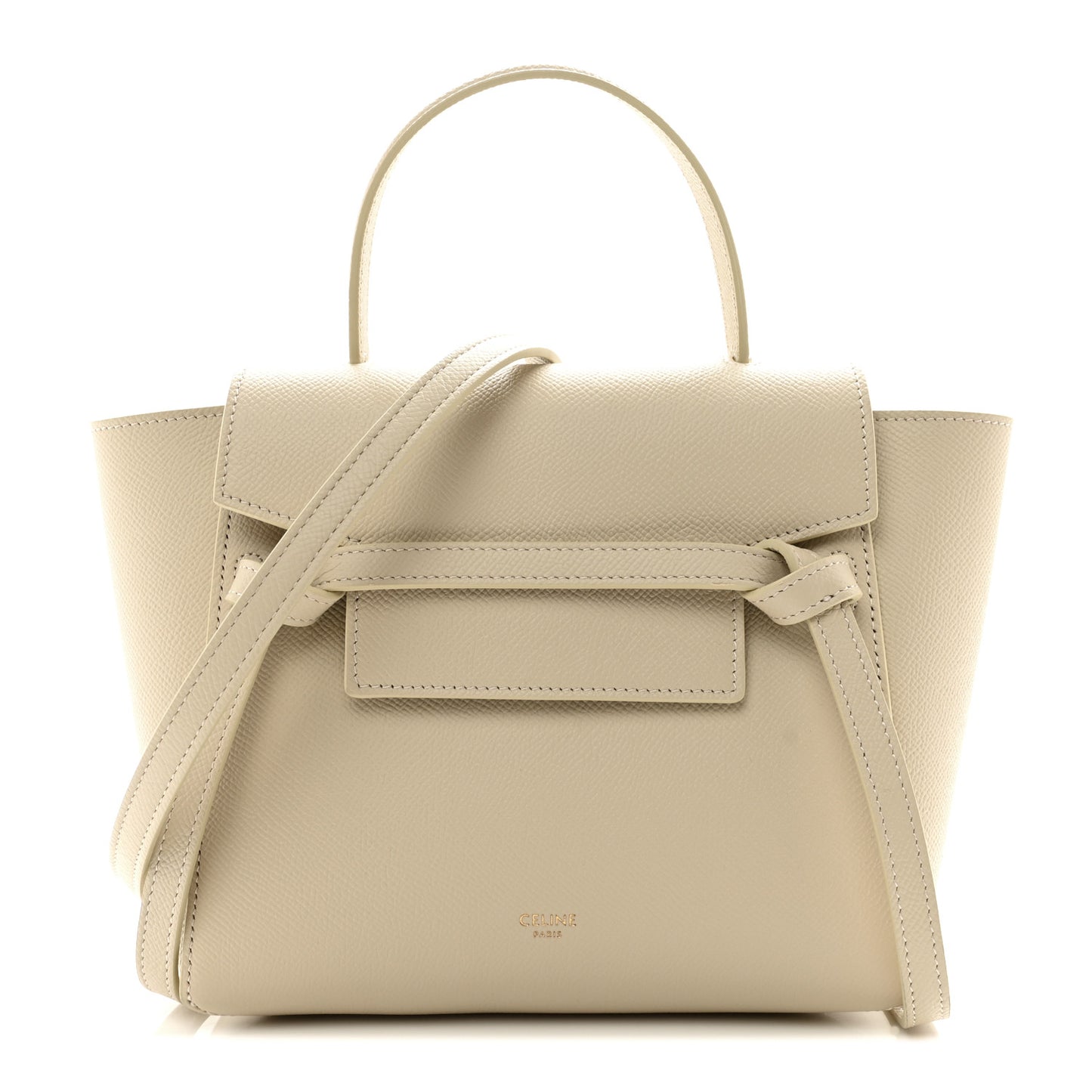 Grained Calfskin Nano Belt Bag Pampa