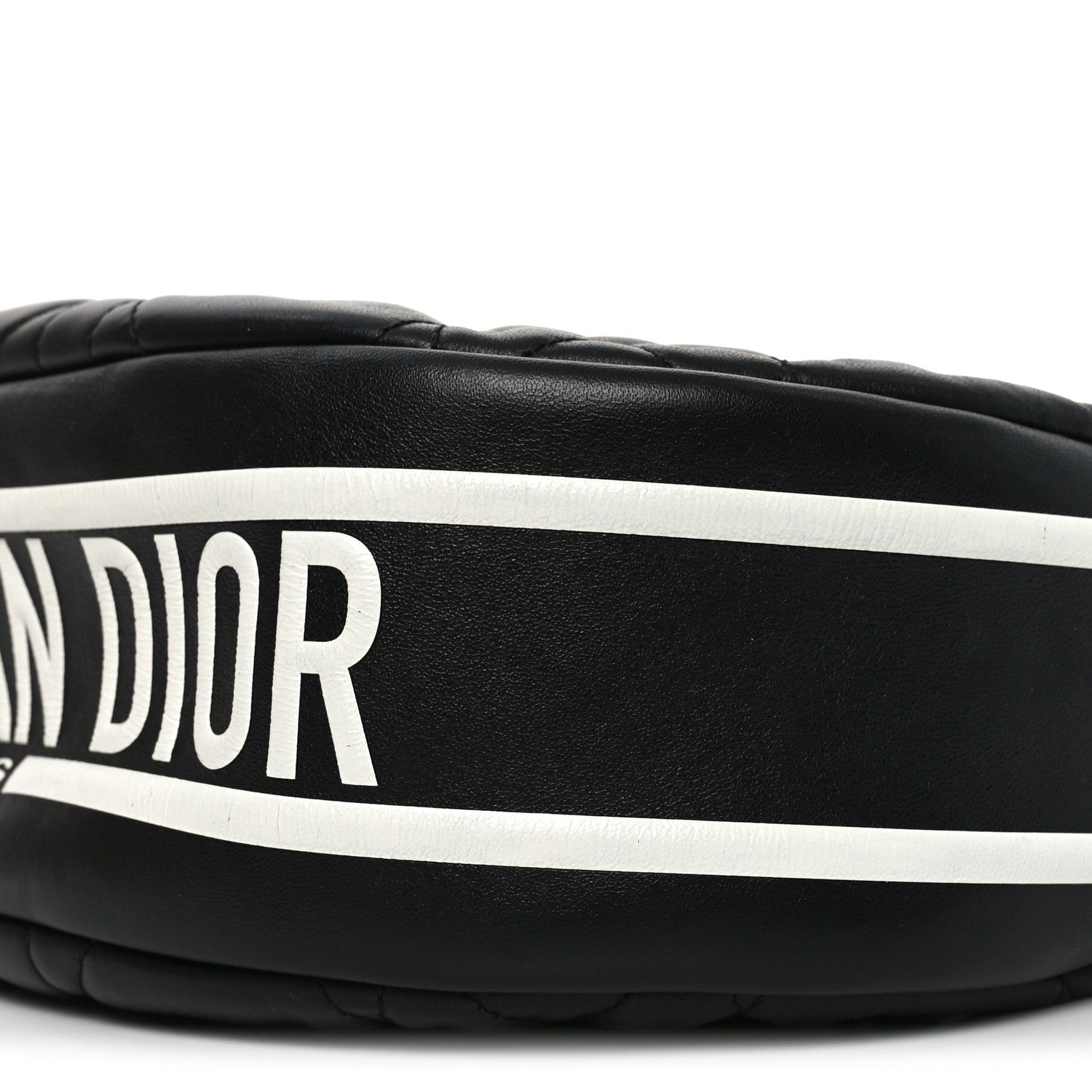 Christian Dior Lambskin Cannage Medium Dior Vibe Hobo Bag Black 8 of 8