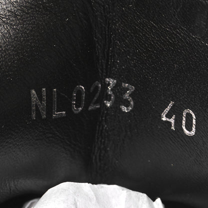 Louis Vuitton Calfskin Monogram Beaubourg Ankle Boots 40 Black 6 of 7