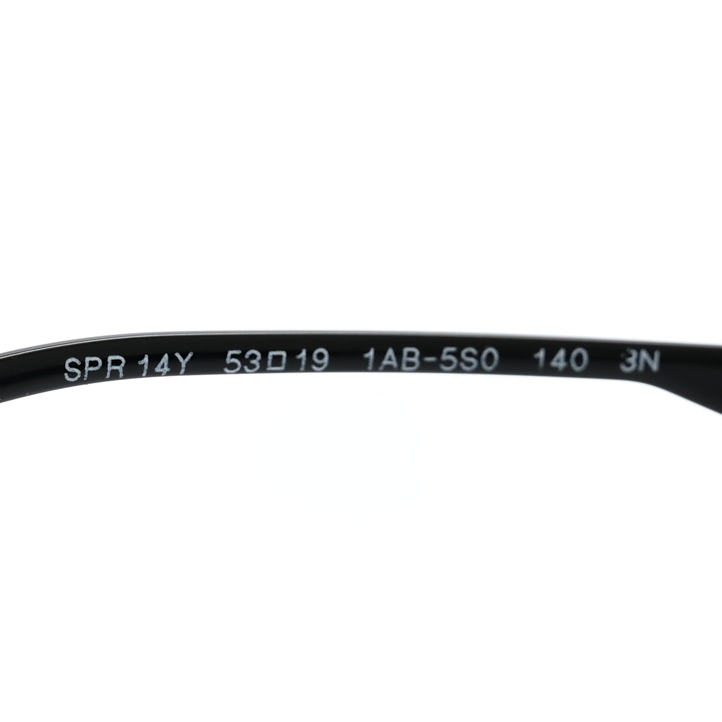 Acetate Sunglasses SPR 14Y Black Slate Gray