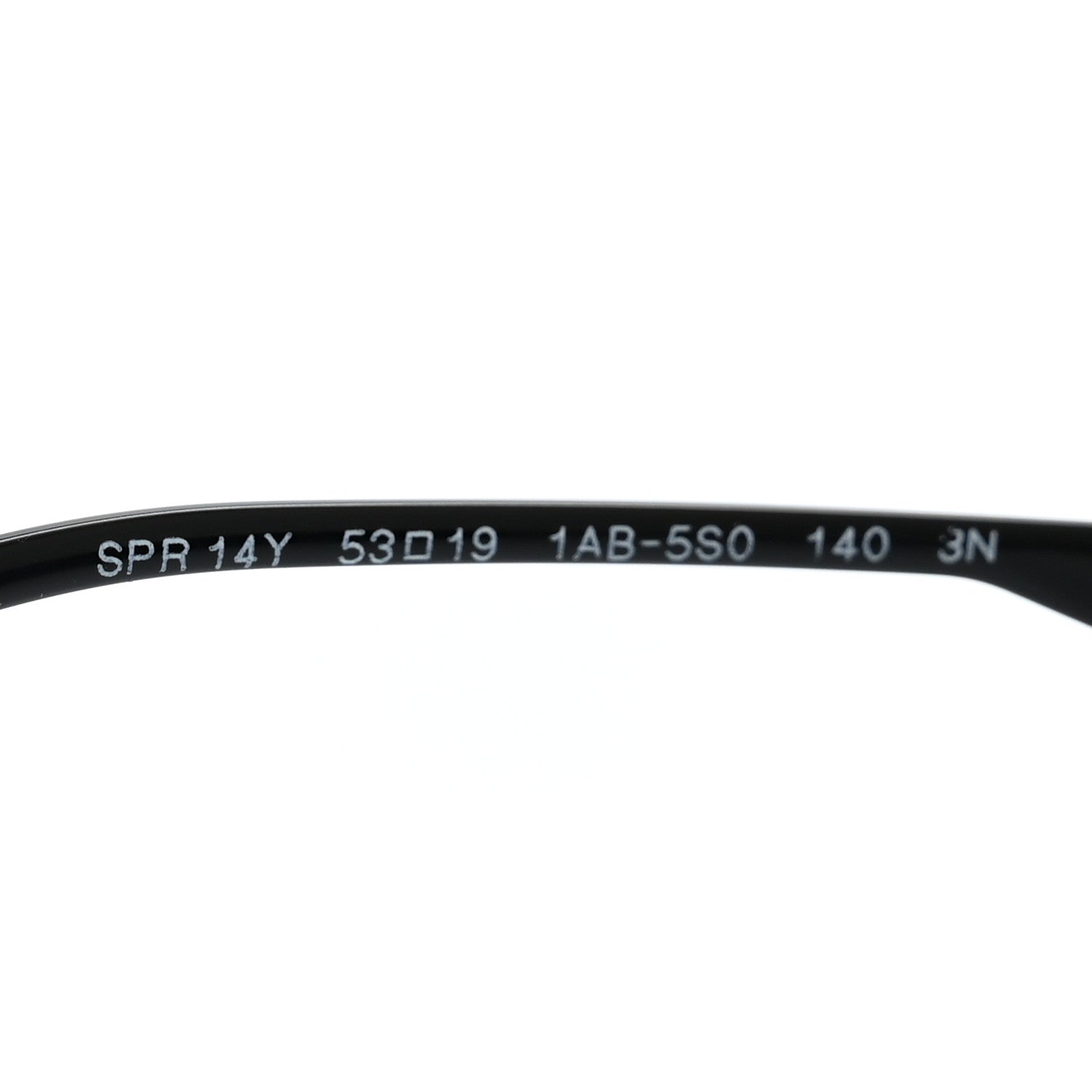 Prada Acetate Sunglasses SPR 14Y Black Slate Gray 6 of 9