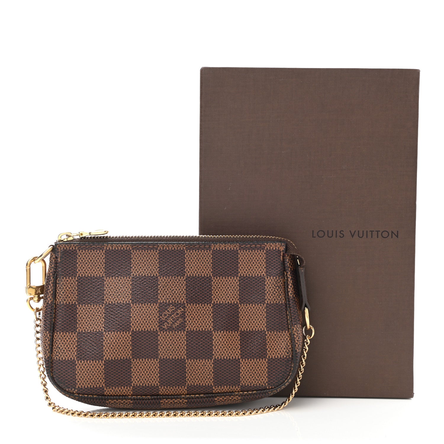 Louis Vuitton Damier Ebene Mini Pochette Accessories 10 of 10