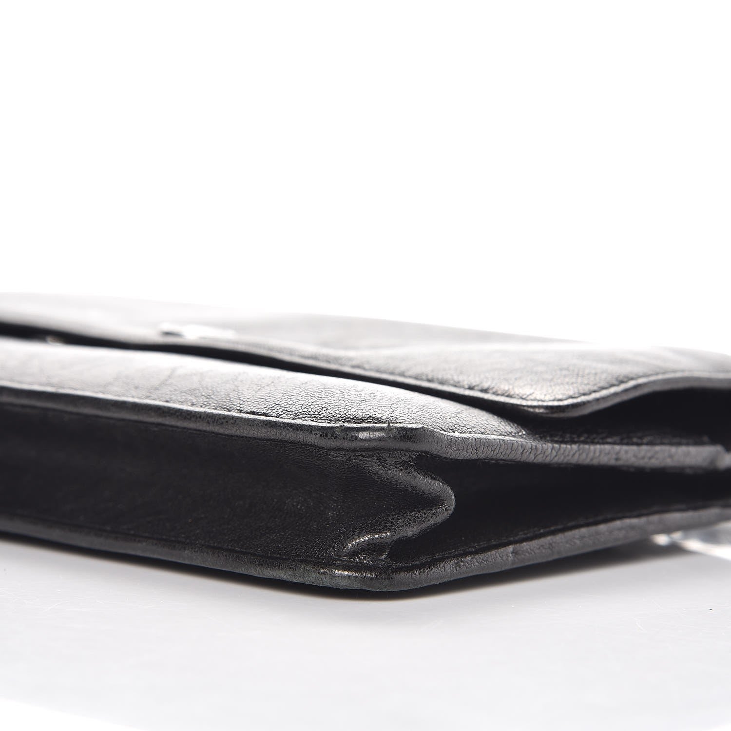 Chanel Goatskin Wallet on Chain WOC Black 12 of 15