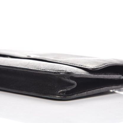 Chanel Goatskin Wallet on Chain WOC Black 12 of 15