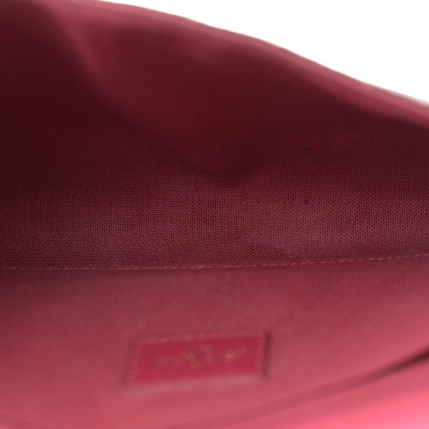 Monogram Pochette Felicie Chain Wallet Fuchsia