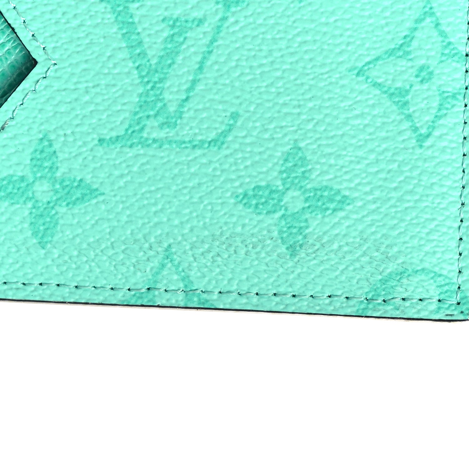 Louis Vuitton Taigarama Coin Card Holder Miami Green 8 of 8