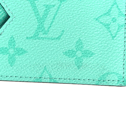 Louis Vuitton Taigarama Coin Card Holder Miami Green 8 of 8
