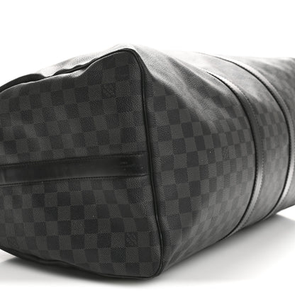Louis Vuitton Damier Graphite Keepall Bandouliere 55 8 of 15