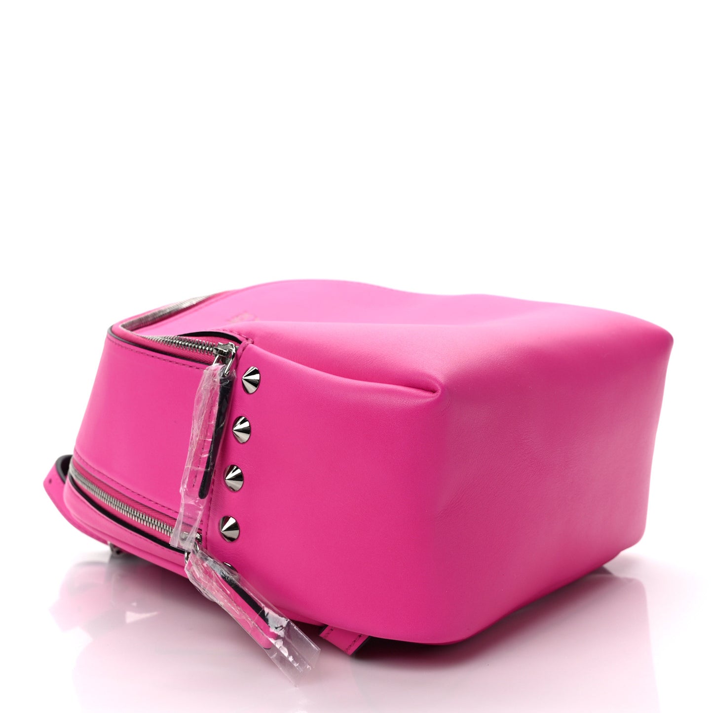 Calfskin Mini Duchess Polke Studs Backpack Electric Pink