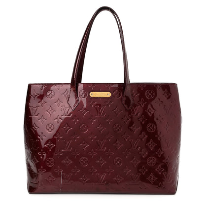 Louis Vuitton Vernis Wilshire MM Rouge Fauviste 1 of 11
