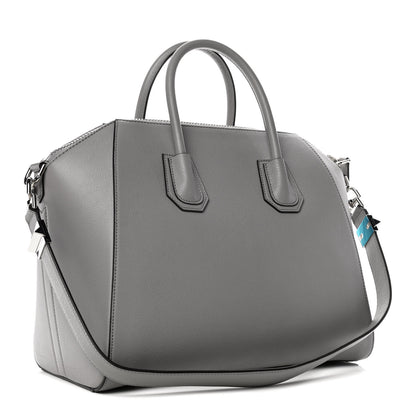 Givenchy Sugar Goatskin Medium Antigona Light Grey 4 of 17