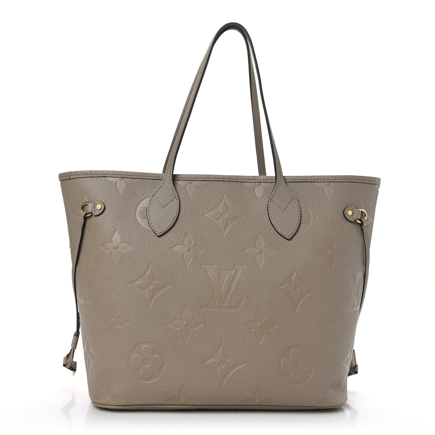 Louis Vuitton Empreinte Monogram Giant Neverfull MM Tourterelle 2 of 9