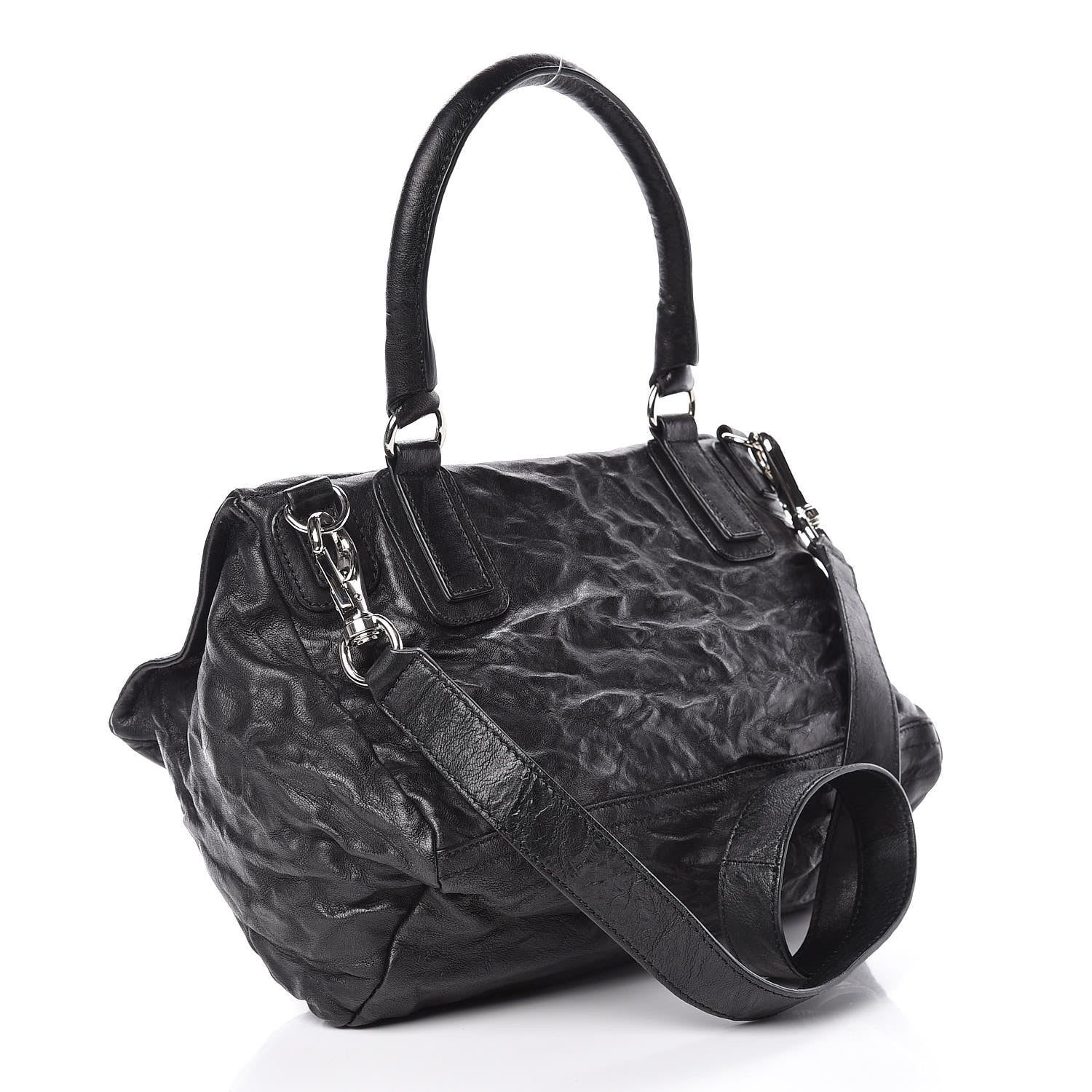 Givenchy Tumbled Sheepskin Medium Pandora Bag Black 3 of 10