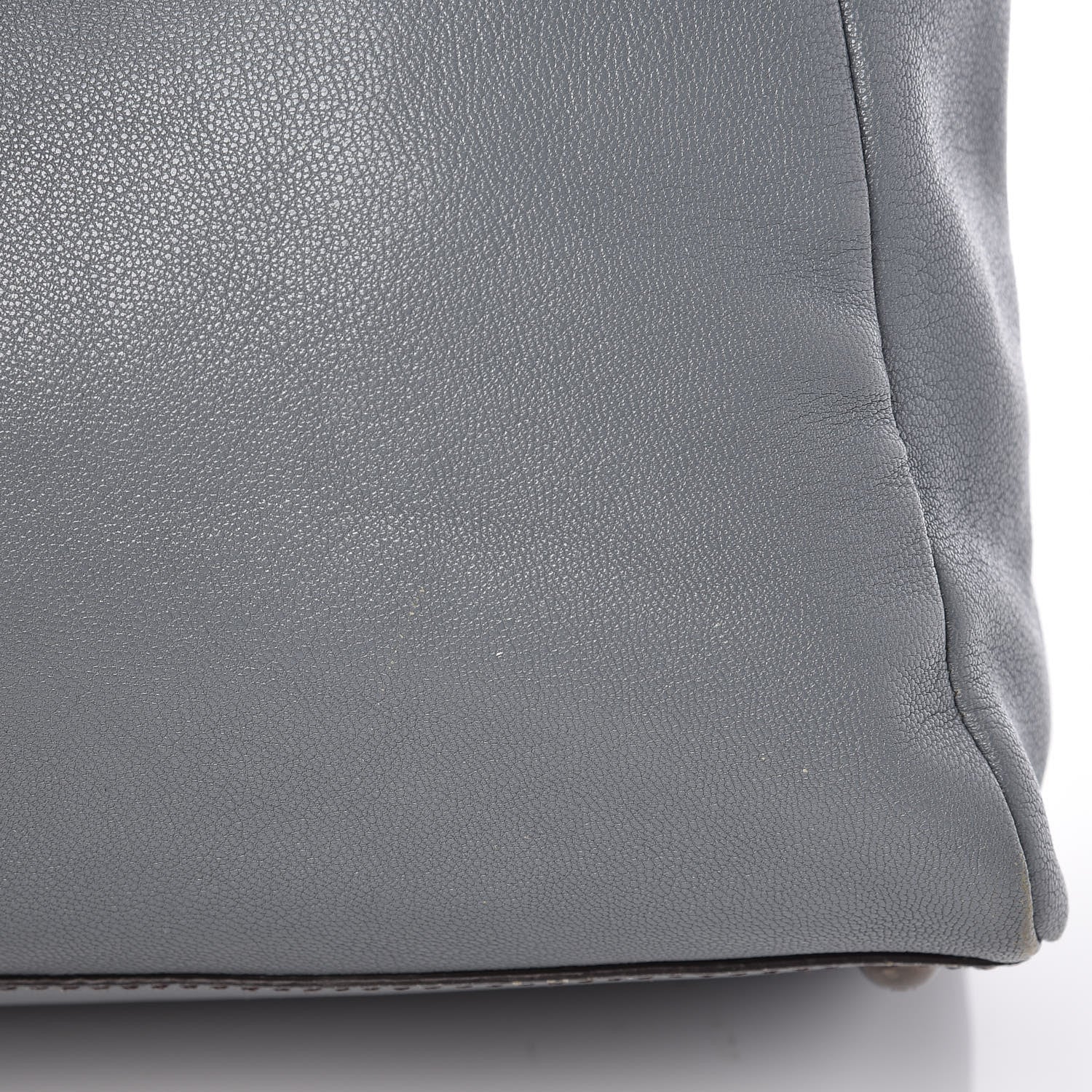 Fendi Goatskin Zucca Large Peekaboo Iconic Satchel Grigio Tobacco Black 20 of 20