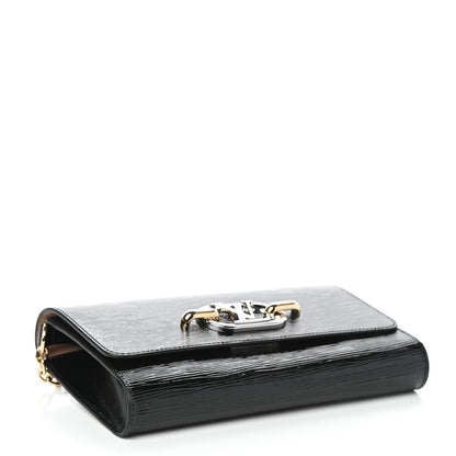 Louis Vuitton Electric Epi Pochette Evening Clutch Black 4 of 9