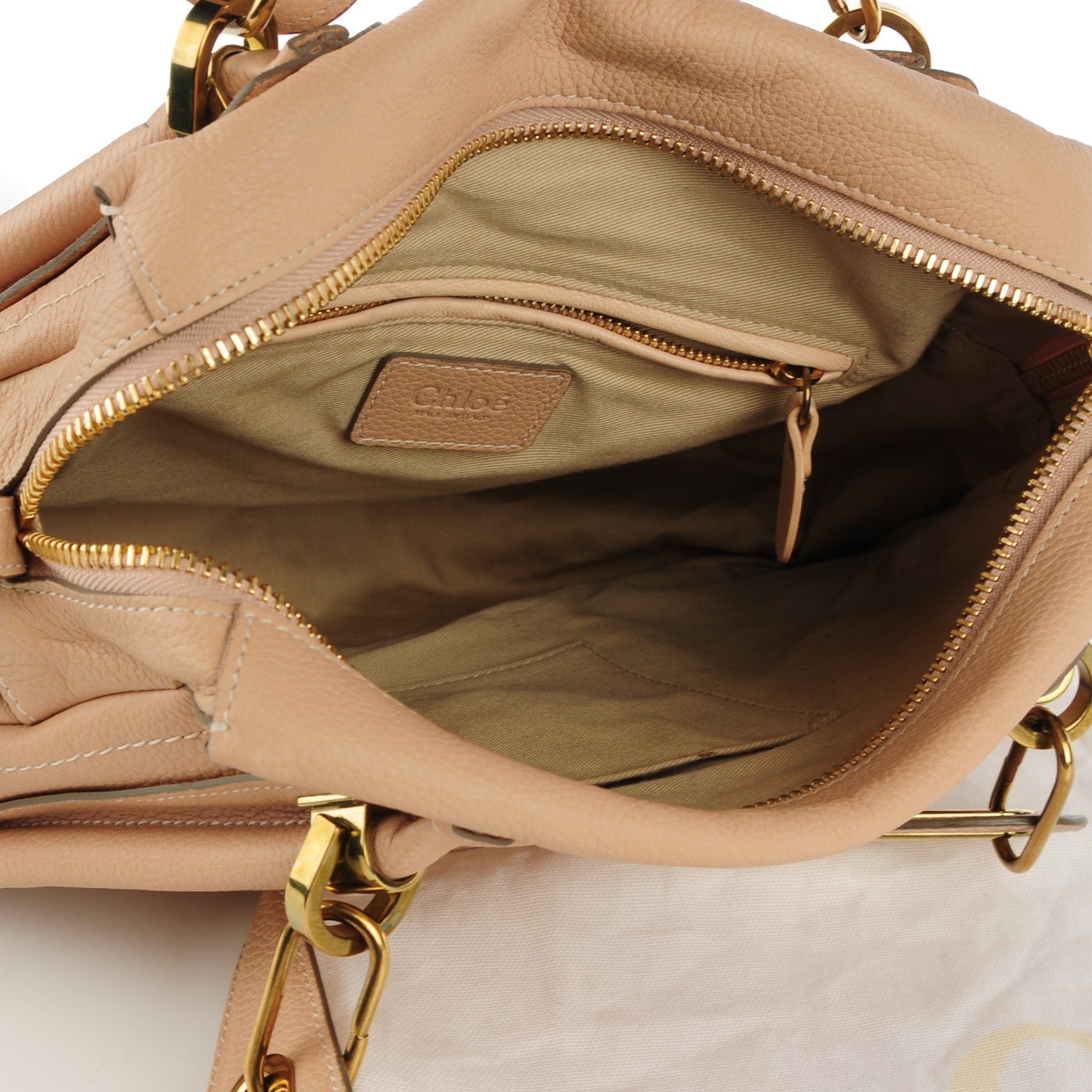 Chloe Calfskin Medium Paraty Blush Nude 5 of 8