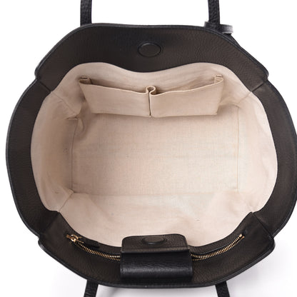 Gucci Pebbled Calfskin Small Swing Tote Black 5 of 15