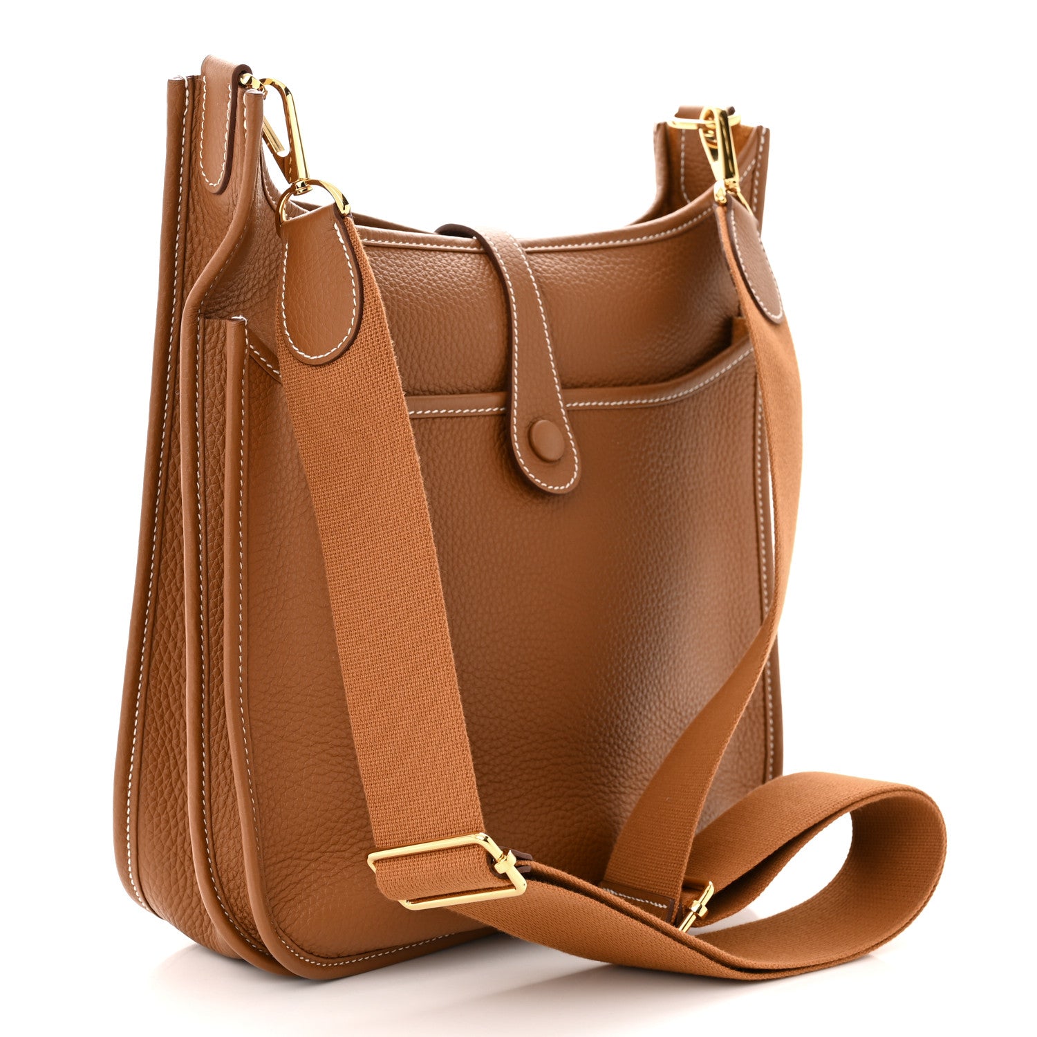 Hermes Taurillon Clemence Evelyne III PM Gold 3 of 11
