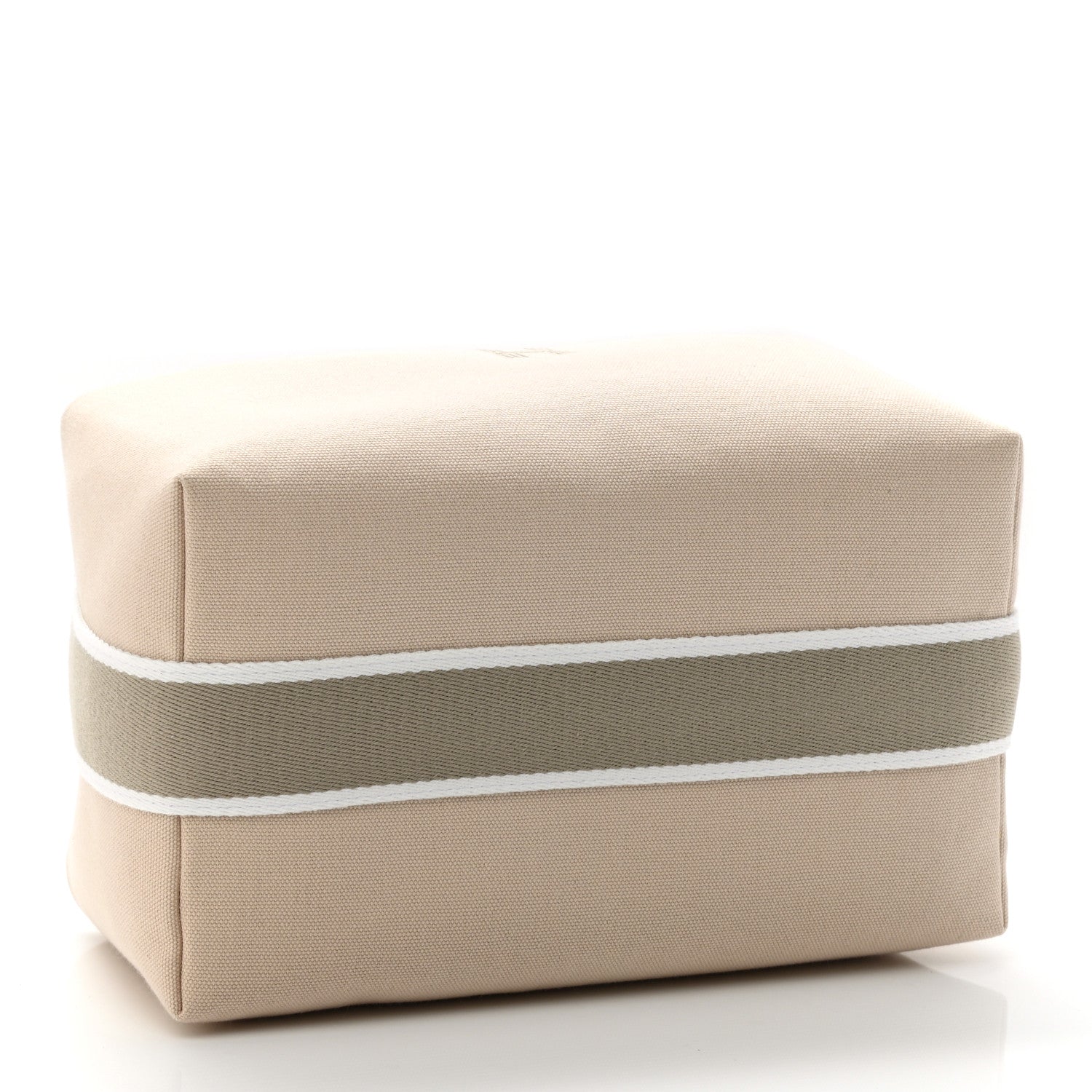 Hermes Canvas Large Bride-A-Brac Pouch Natural 4 of 7