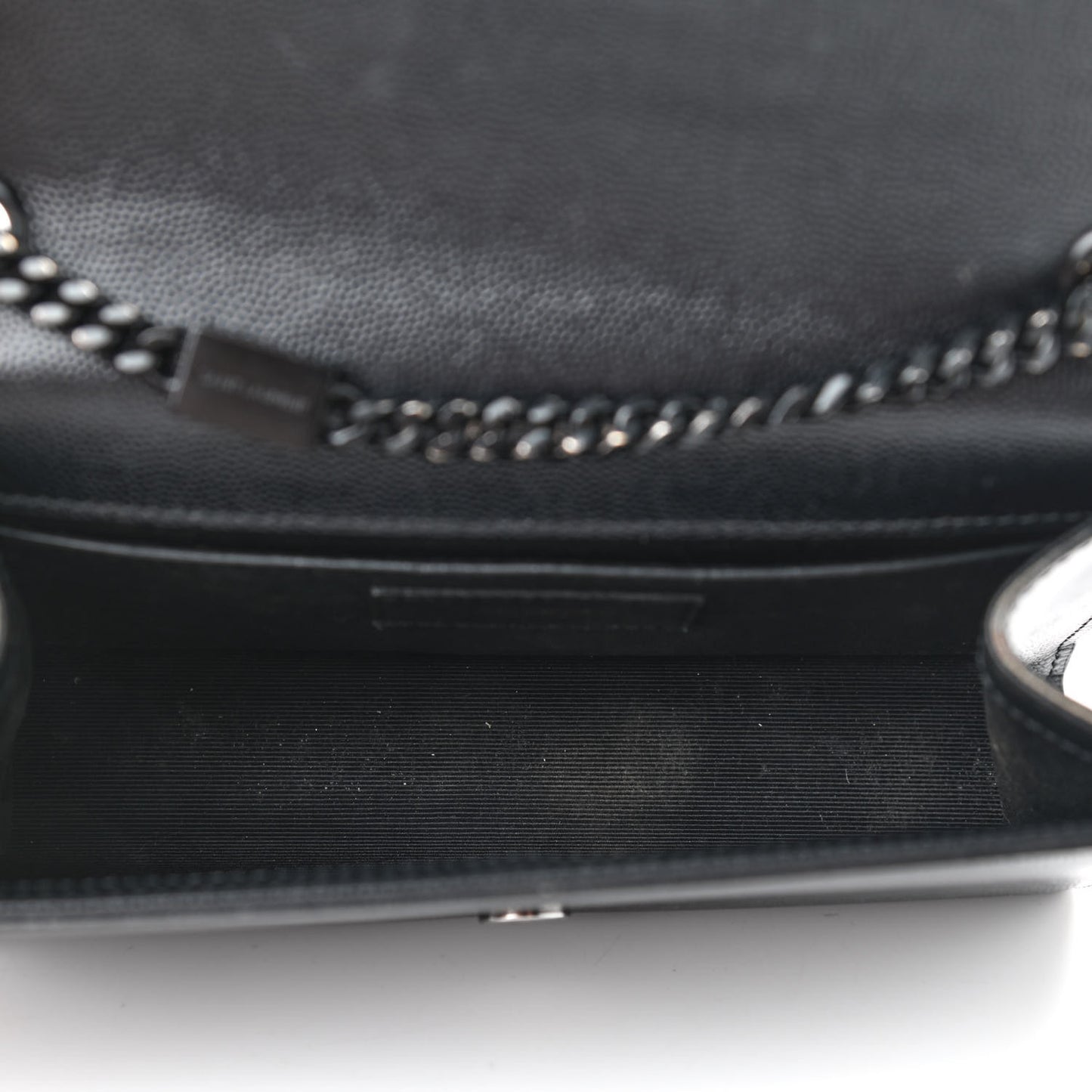 Grain De Poudre Small Monogram Kate Satchel Black