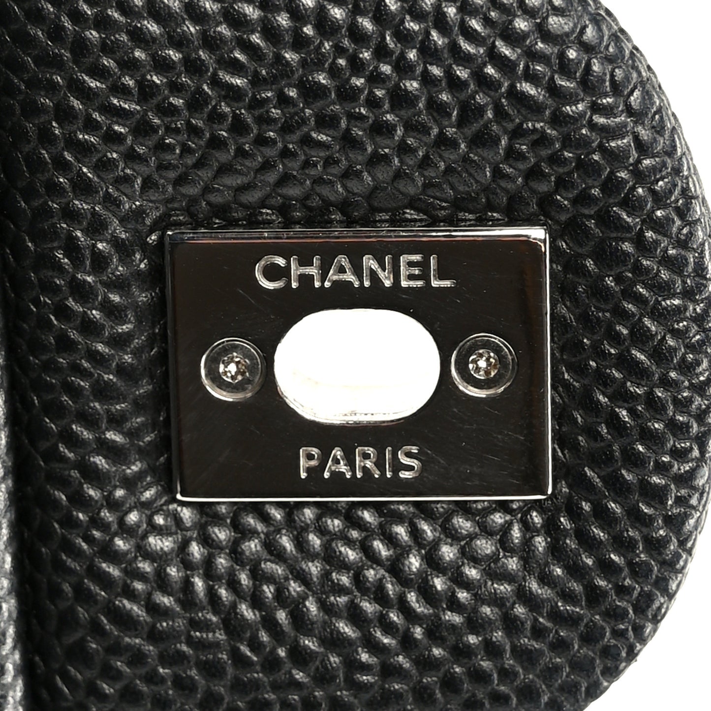 Caviar Quilted Medium Easy Flap Black