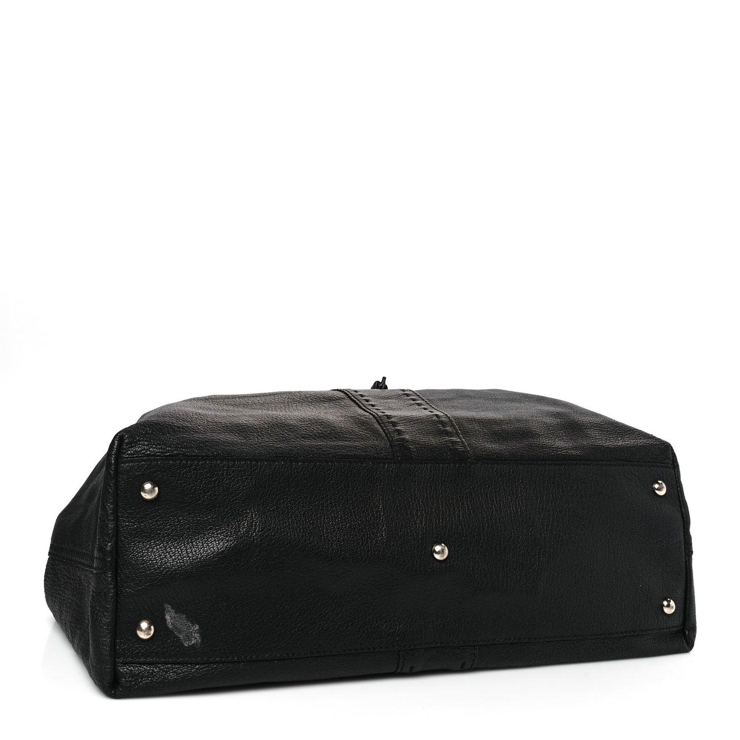 Calfskin Reversible Double Sac Y Tote Gold Black