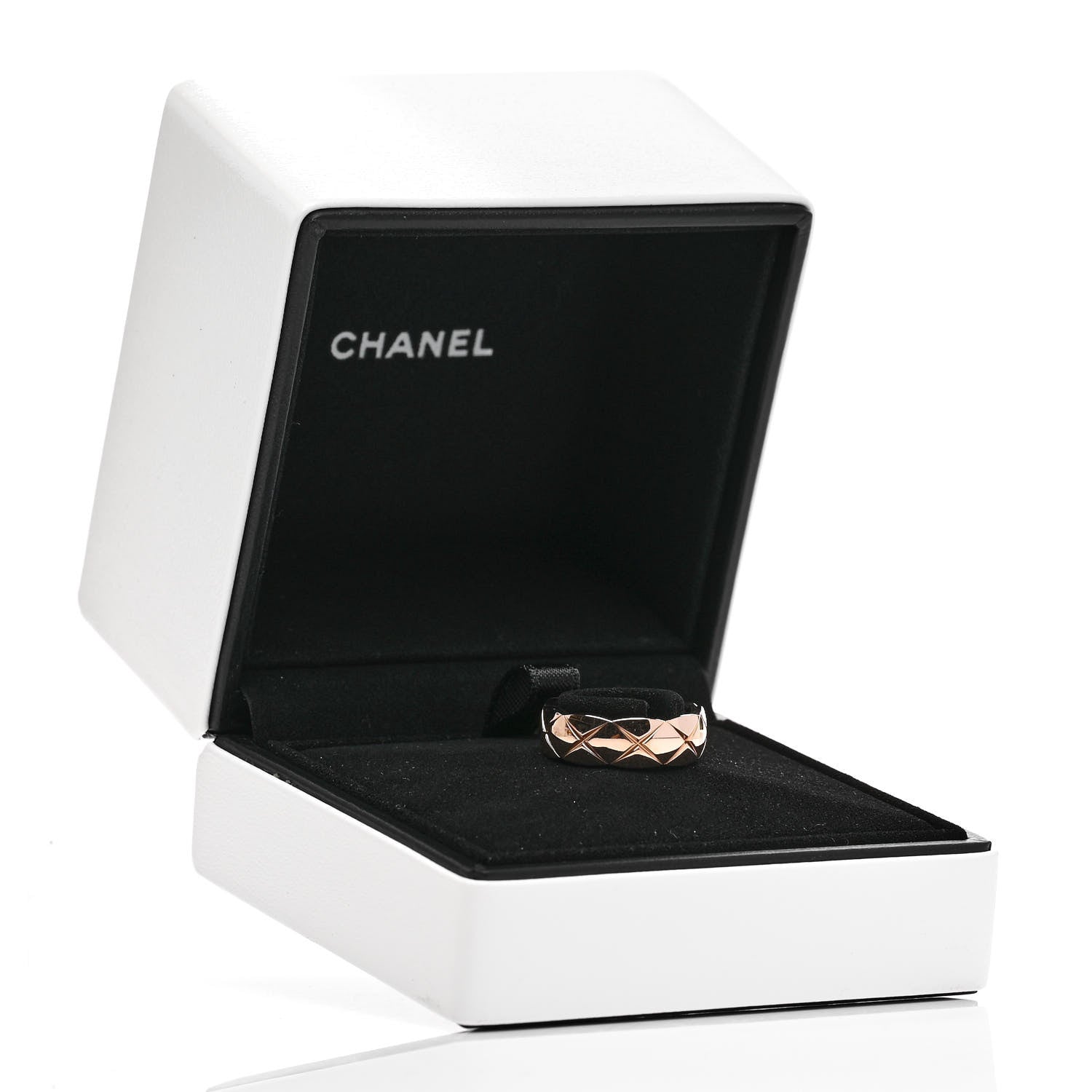 Chanel 18K Beige Gold Small Coco Crush Ring 55 7.25 6 of 6