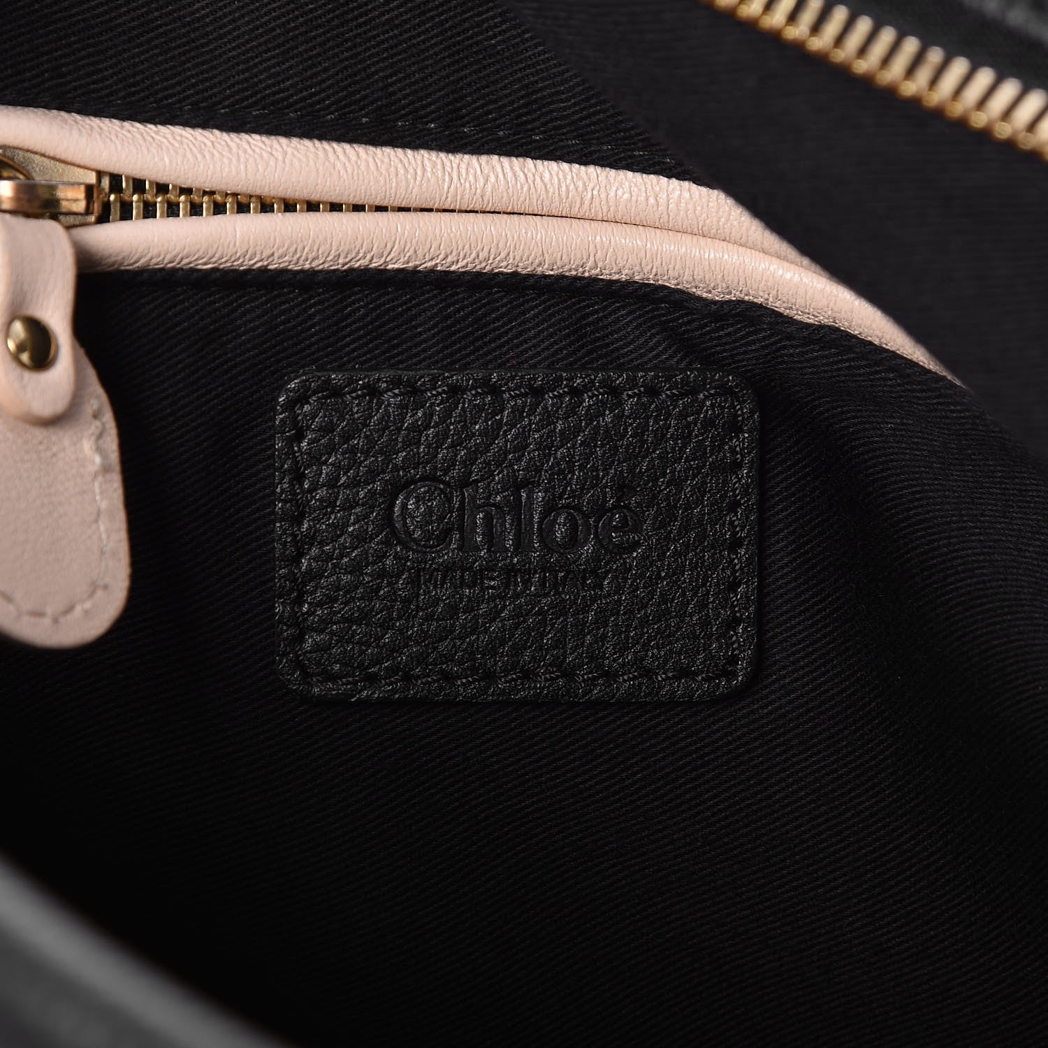 Chloe Calfskin Medium Paraty Black 7 of 8
