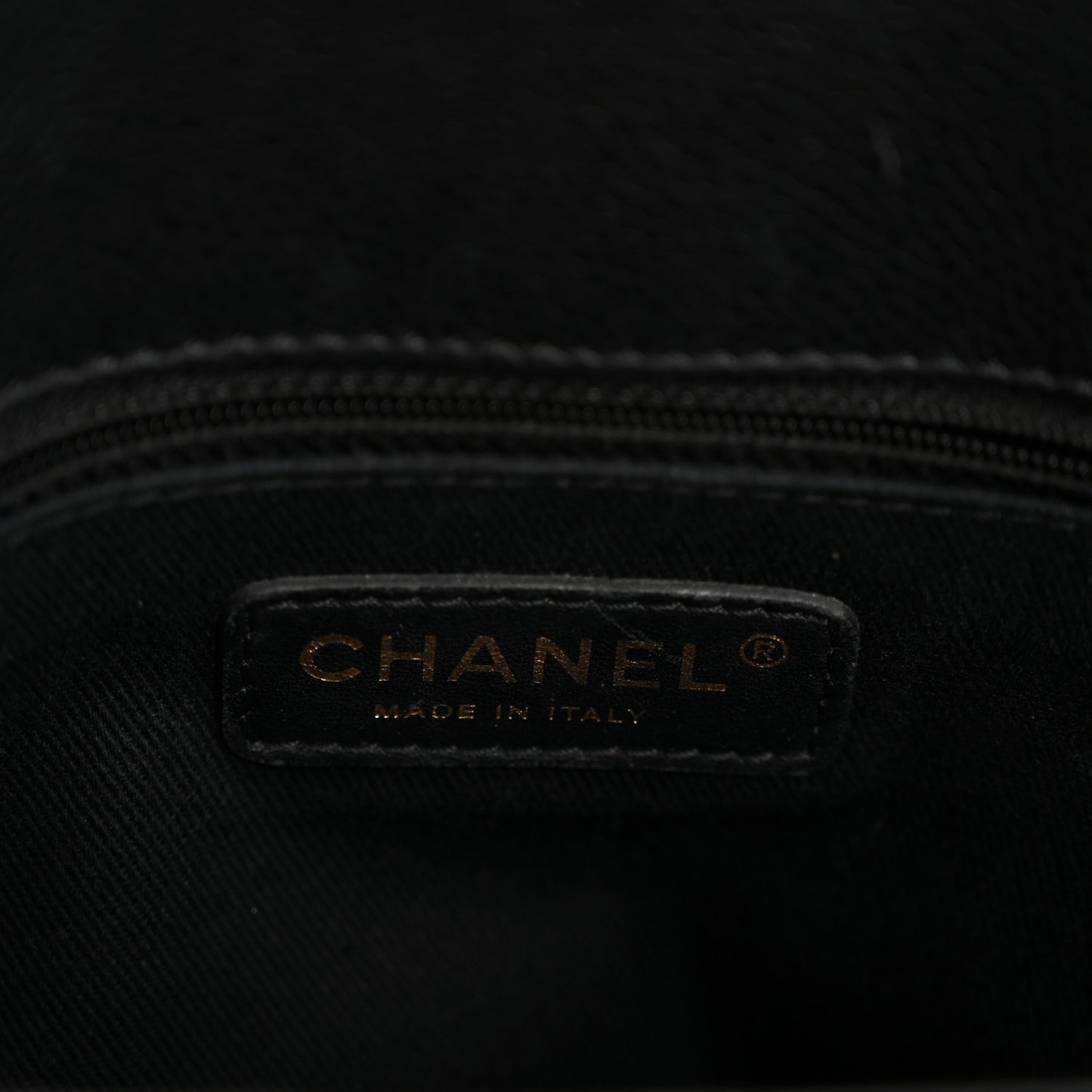 Caviar Quilted Timeless CC Soft Tote Black