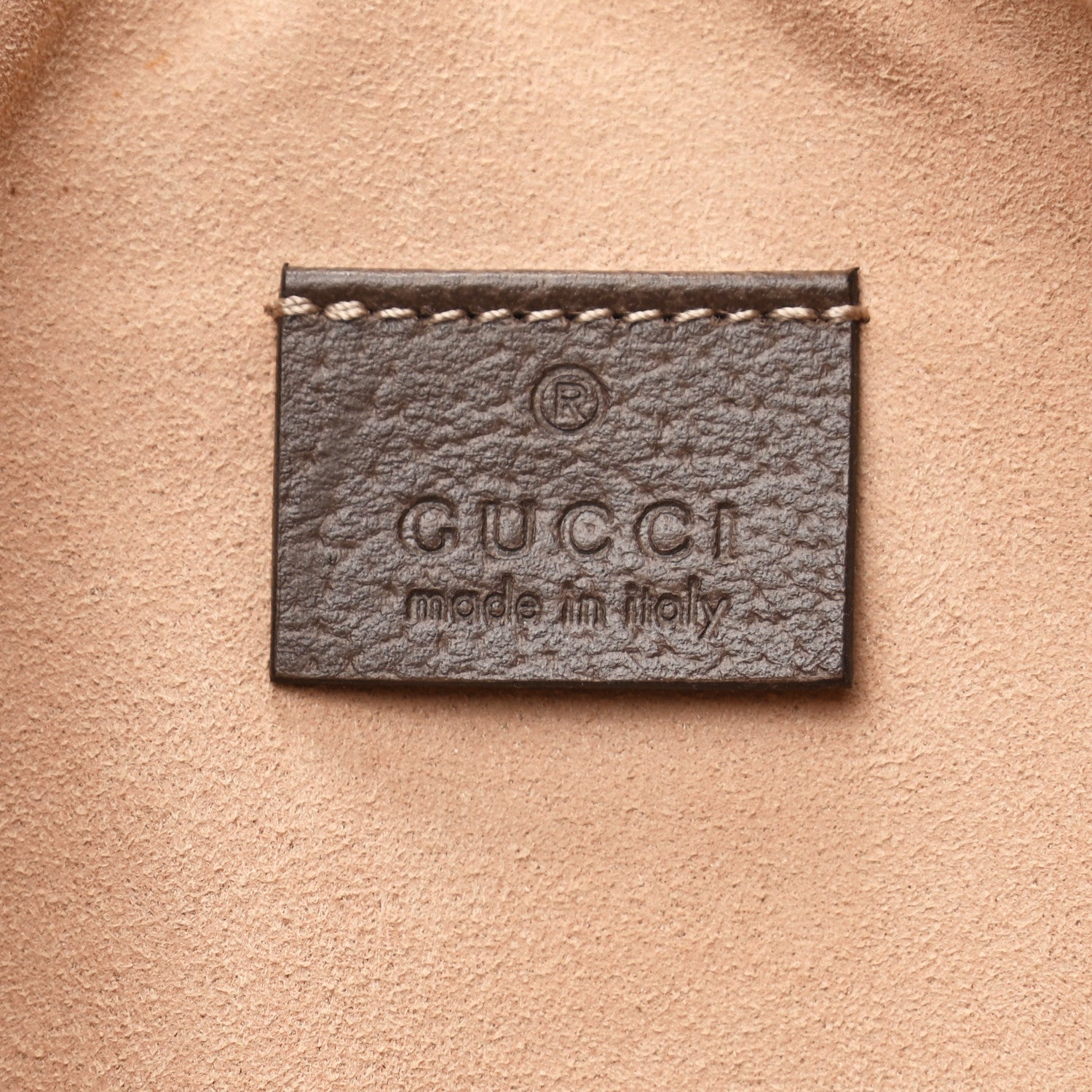 Gucci GG Supreme Monogram Large Ophidia Pouch Clutch Brown 6 of 7