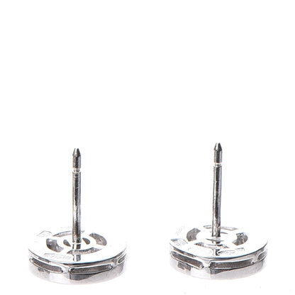 Bulgari BVLGARI 18K White Gold Diamond Stud Earrings 4 of 10