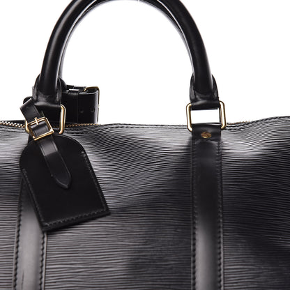 Louis Vuitton Epi Keepall 45 Black 11 of 22